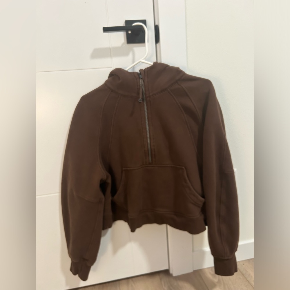 Lululemon Scuba Oversized Half Zip (M/L) in Java